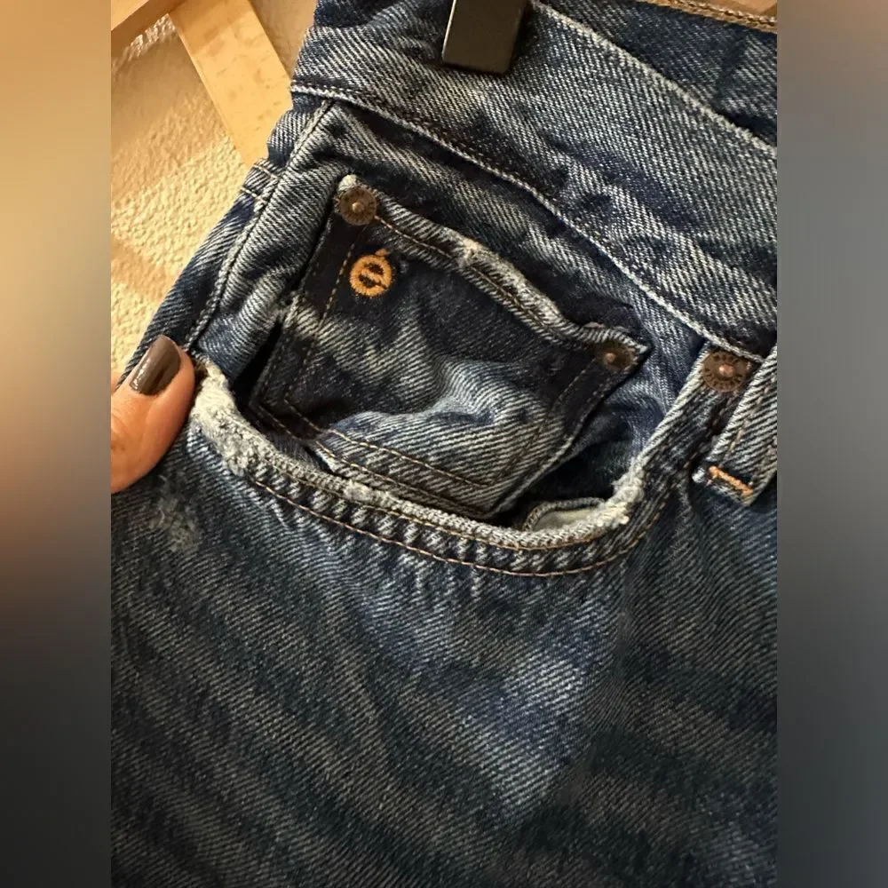 Ética Rhea Mid Rise Straight Jeans Sz 29